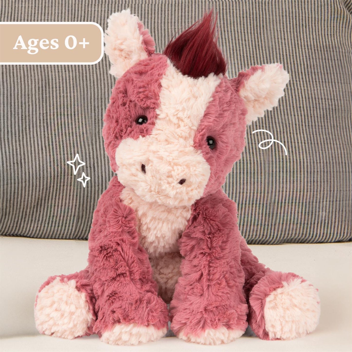 Plush Cozys Horse 10"
