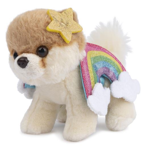 Plush Boo Itty Bitty Rainbow 5"