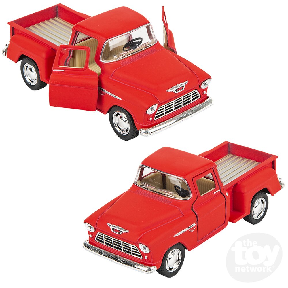Diecast Pullback Truck Chevy 1955 Stepside 5"