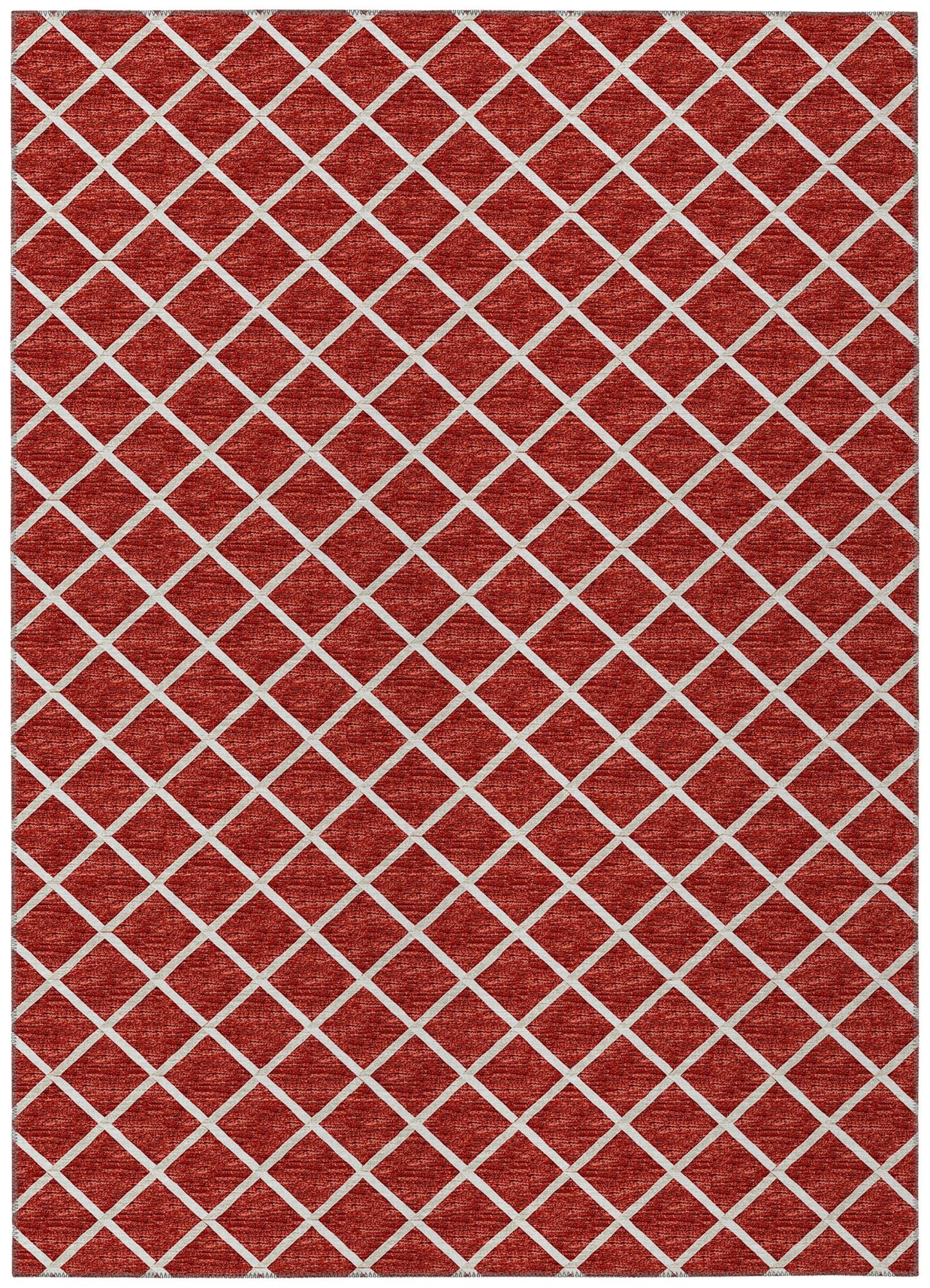 York Indoor/Outdoor Red 5' x 8'