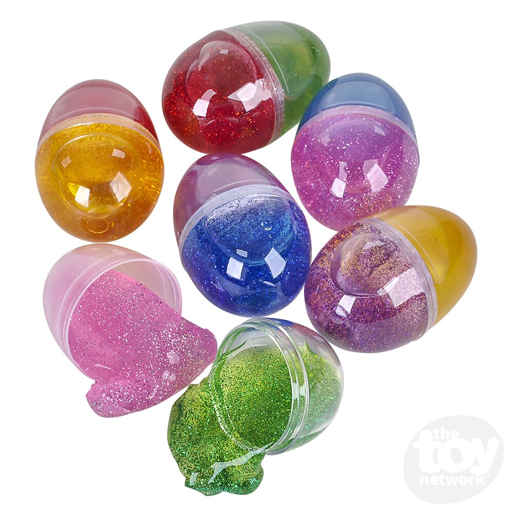 Slime Putty Two Tone 2.25" Egg (Sold Individually)