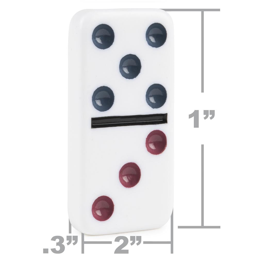 Game Cardinal Classics Dominoes Mexican Train in Aluminum Carry Case