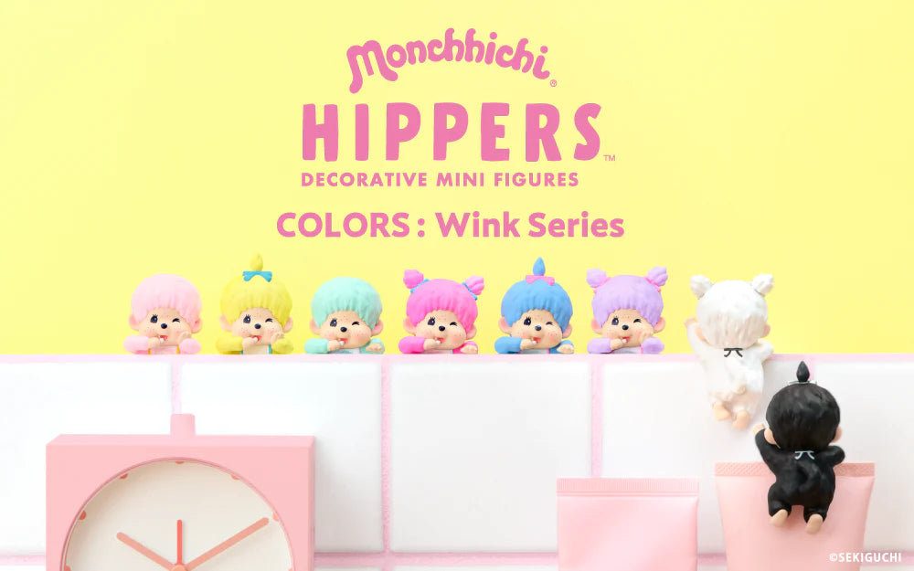 Blind Box Hippers - Monchhichi - Colors - Wink Series
