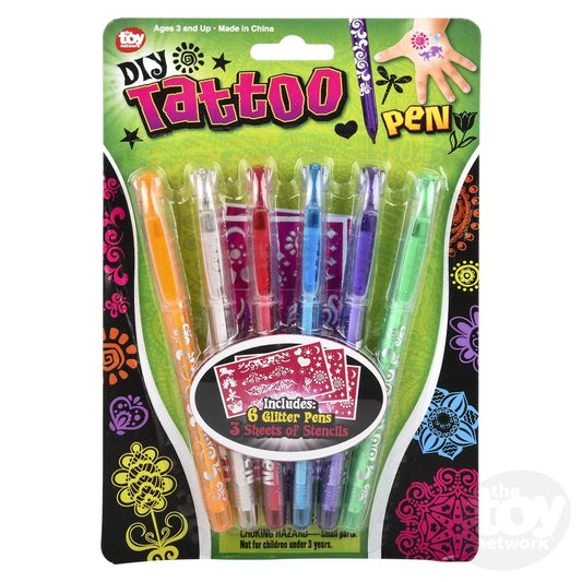 Tattoo Pens 6 Colored Pen Set