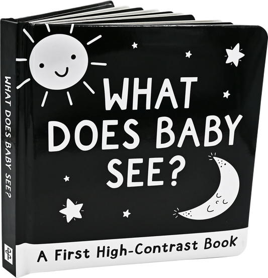 First Board Book High Contrast What Does Baby See?