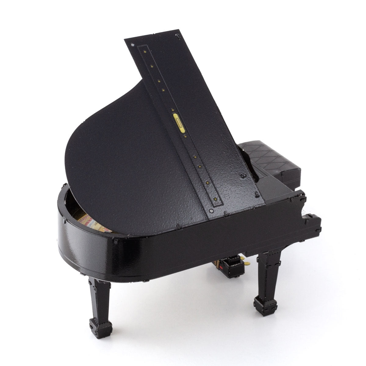 Metal Model Kit Musical Grand Piano Black