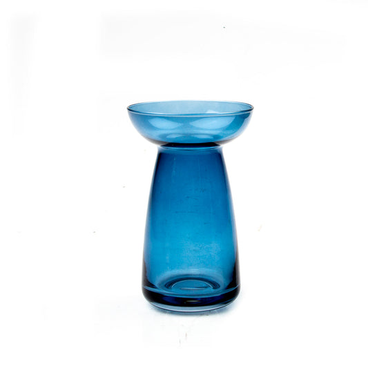 Vase - Jaffa Glass Propogation Vase Medium Blue