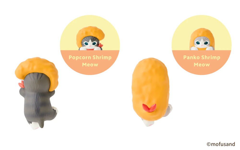 Blind Box Mofusand Vol. 2 - Shrimp Meow Hippers