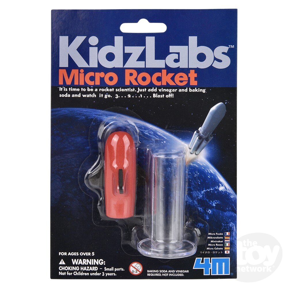 4M KidzLabs Minis Rocket Micro