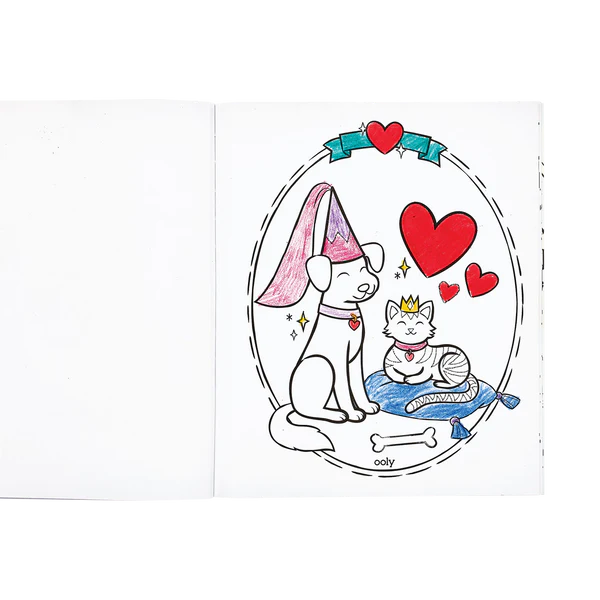 Coloring Book Princesses & Fairies