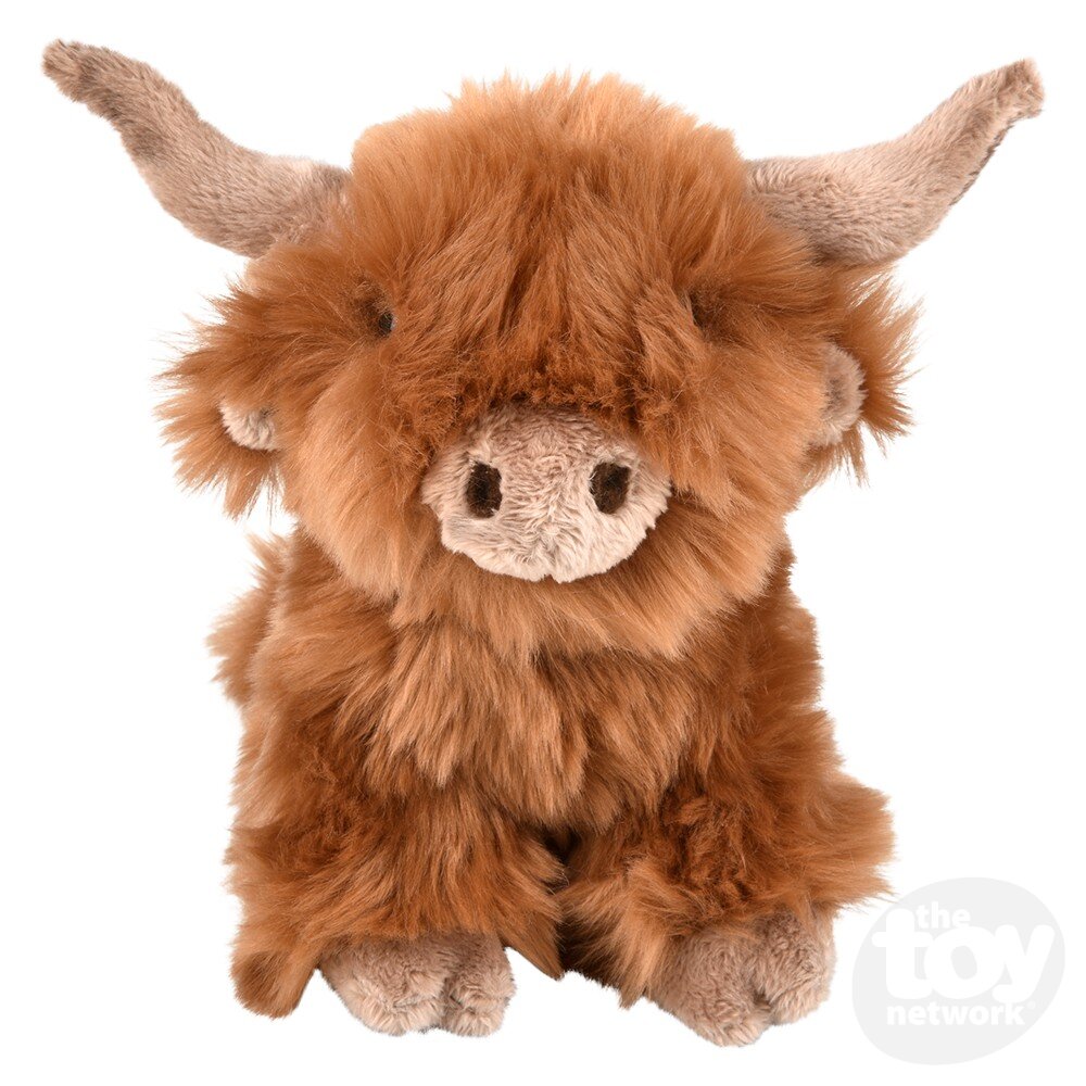 Plush Heirloom Buddy Highland Cow 7"
