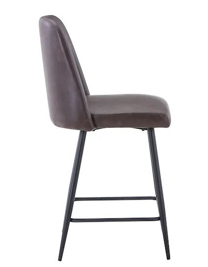 Maddox Counter Stool Dark Brown