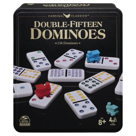 Game Cardinal Classics Dominoes Double Fifteen