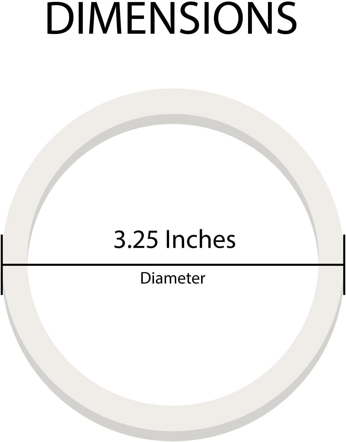 Coffee Accessory -  Universal Stovetop Espresso Gasket 9cup Pack of 4