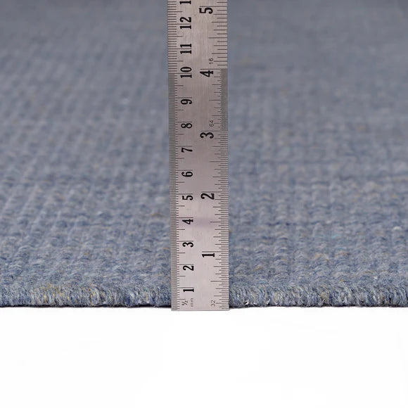 Chambal Boucle Rug Denim 5' x 7'6"