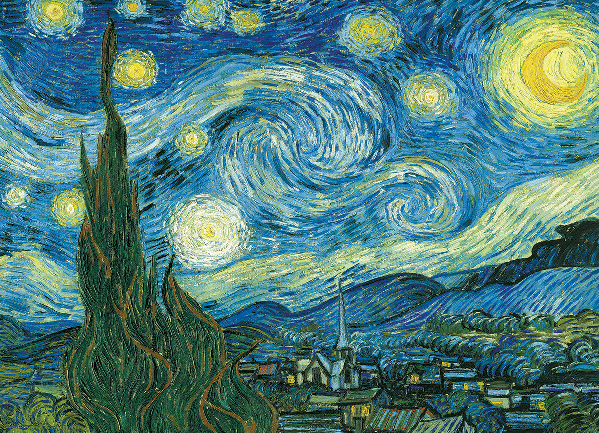 Eurographics Puzzle 1000 Piece - Van Gogh - Starry Night