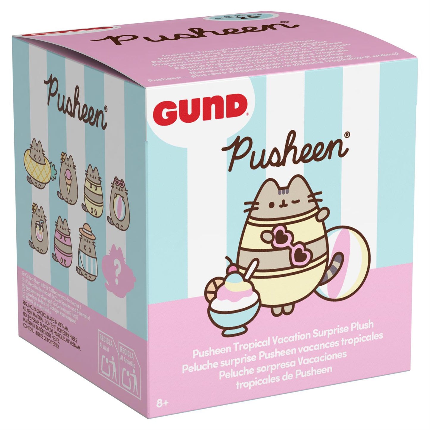 Kawaii Blind Box Pusheen Tropical Vacation Surprise