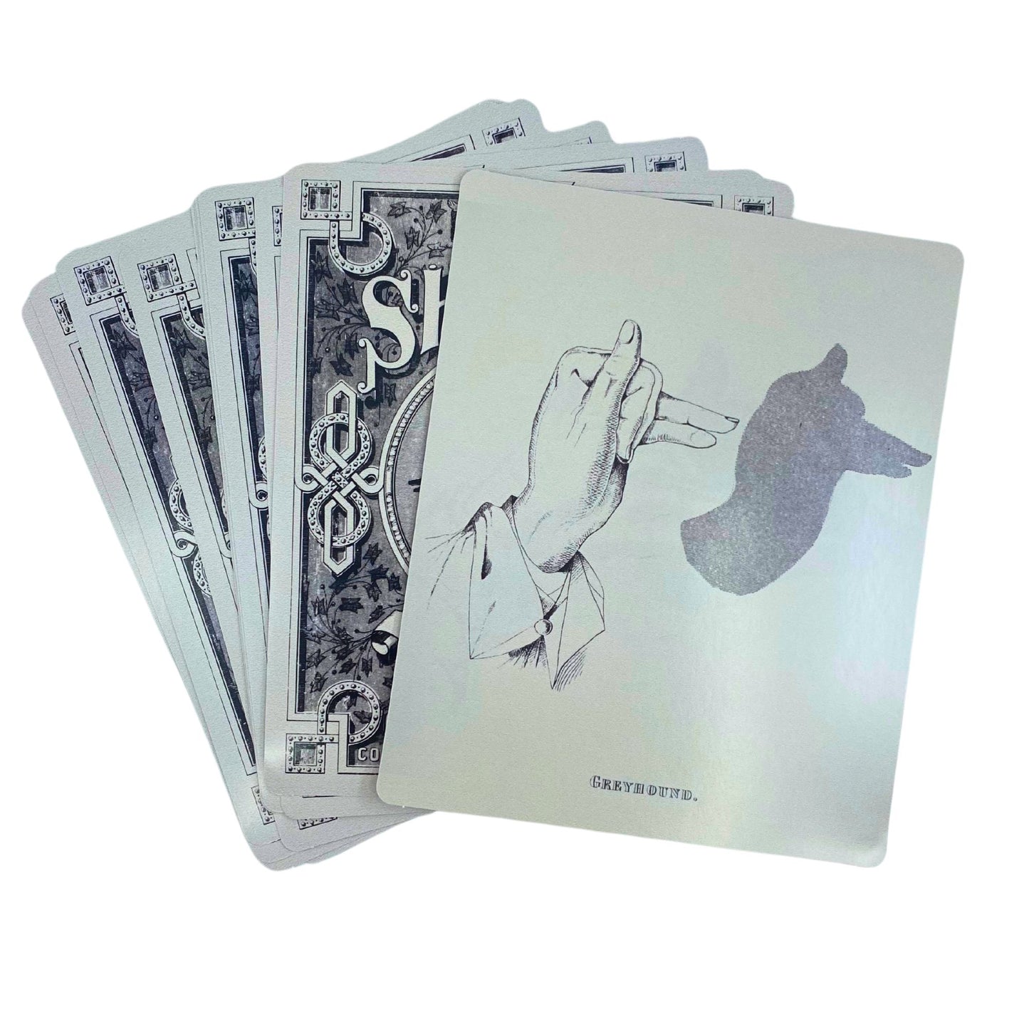 Lord Phartwell Hand Shadow Puppet Cards