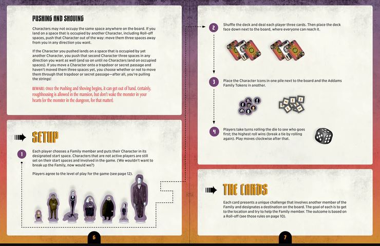 Game - Addams Family - A Delightfully Frightful Creepy Board Game
