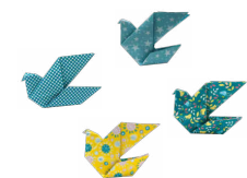Funny Origami 20cm x 20cm Doves