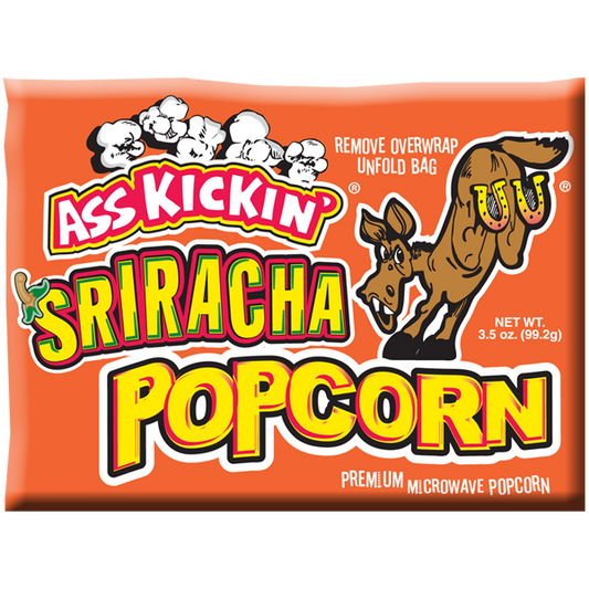 Food Kit Popcorn Ass Kickin Sriracha