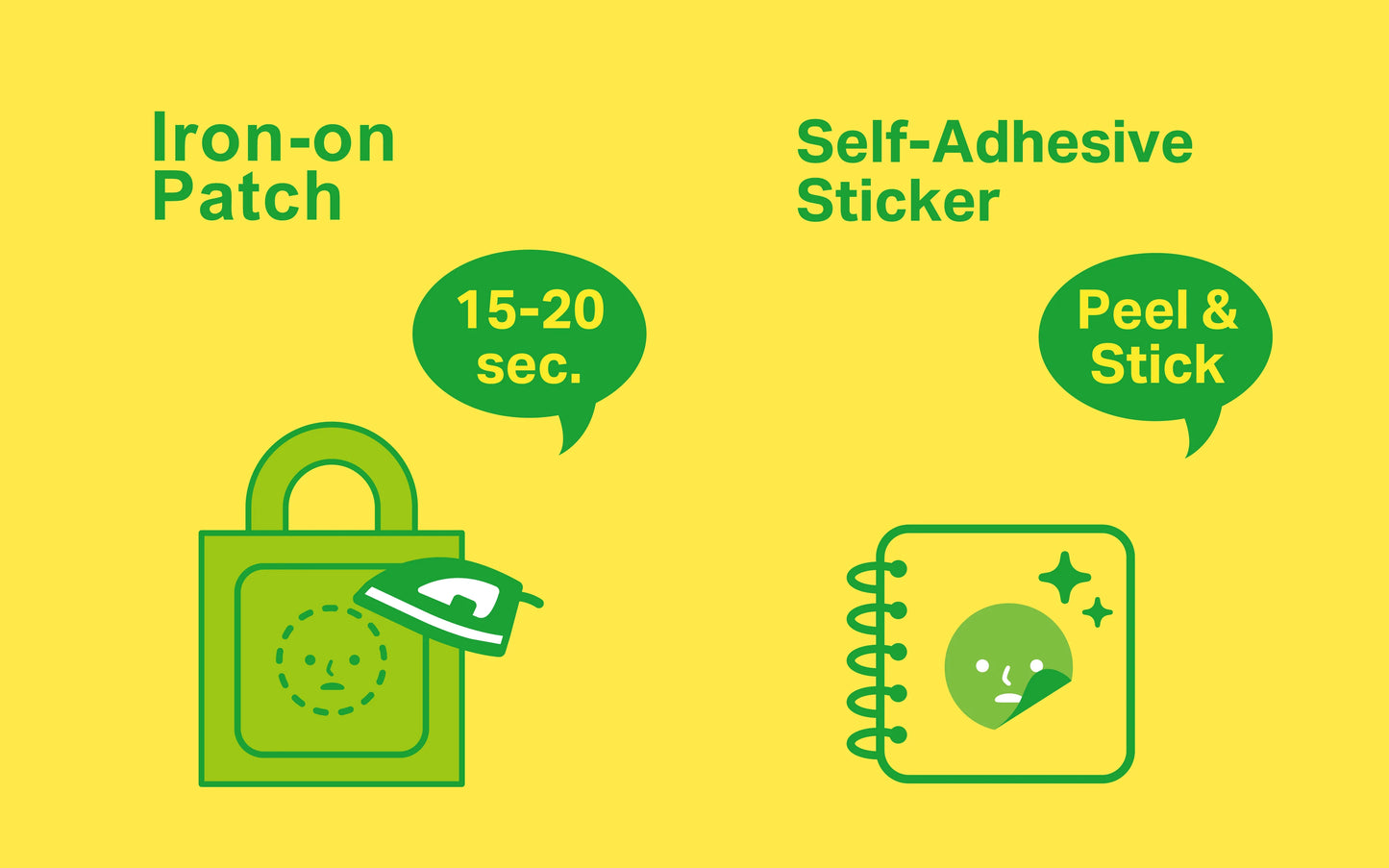 Smiski Embroidery Sticker or Iron On Volume I - Lounging (Sold Individually)