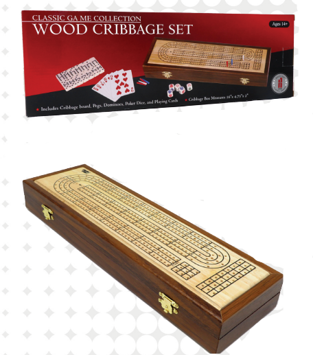 Cribbage Set Wood