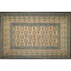 Tapestry Twin Size Elephant Batik Green