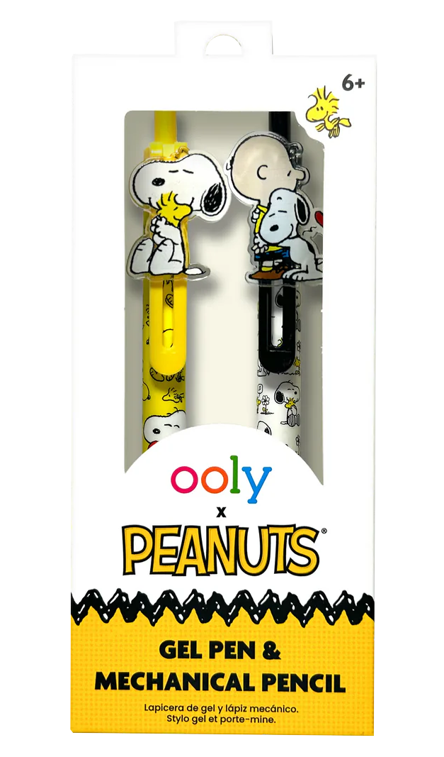 Ooly x Peanuts Gel Pen & Mechanical Pencil Set