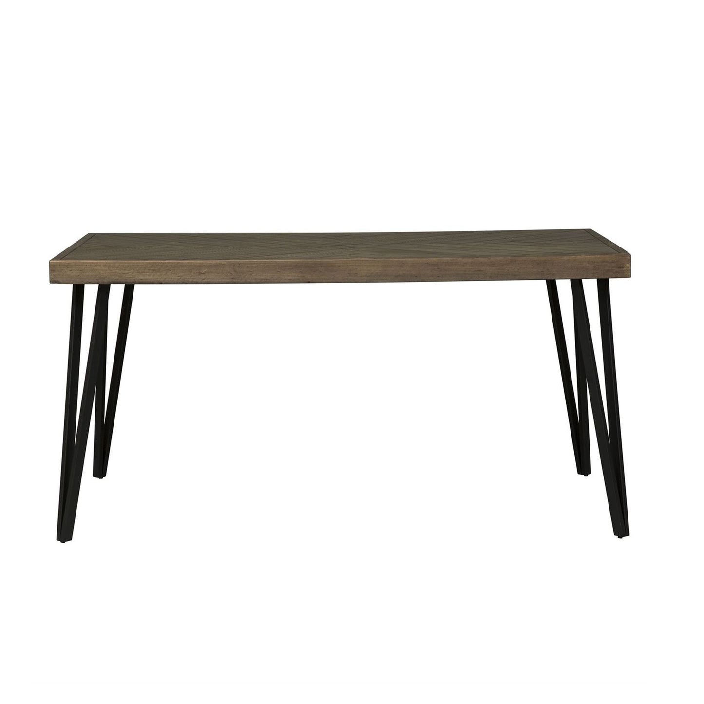 Horizons Rustic Caramel Rectangular Leg Dining Table Limited Availability