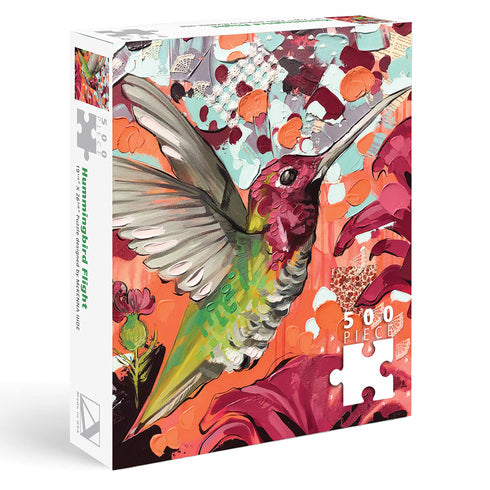 Puzzle 500 Piece Flight Hummingbird