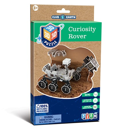 3D Puzzle Curiosity Rover