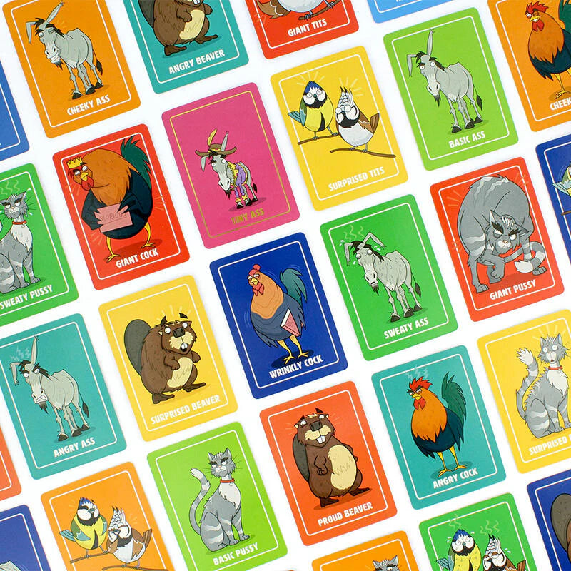 Card Game Giant Beaver! Tiny Ass!