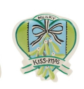 Dish - Stoneware - Iconic Christmas Symbols