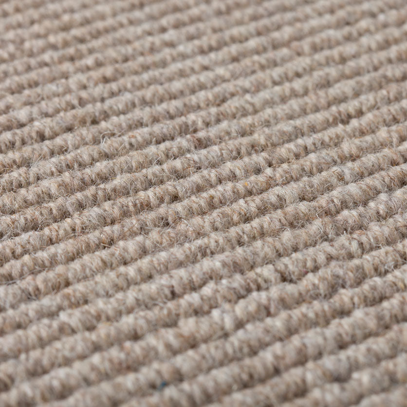 Monaco Boucle Wool Rug Taupe 5' X 7'6"