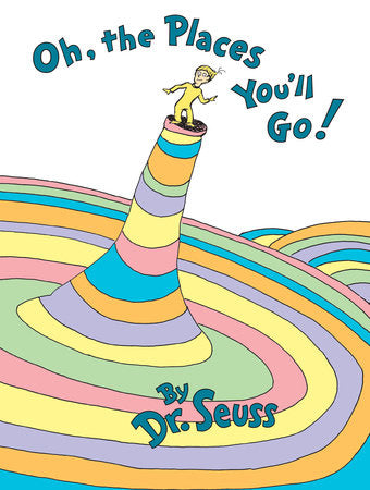 Dr. Seuss Book Oh The Places You'll Go (8x11 Hardcover)