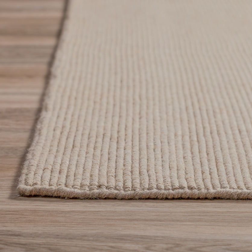 Monaco Boucle Wool Rug Taupe 5' X 7'6"