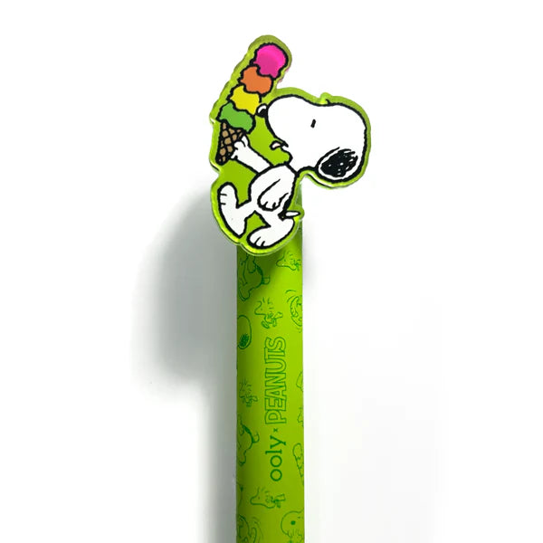 Ooly x Peanuts Gel Pens Black Ink Retractable - Set of 4