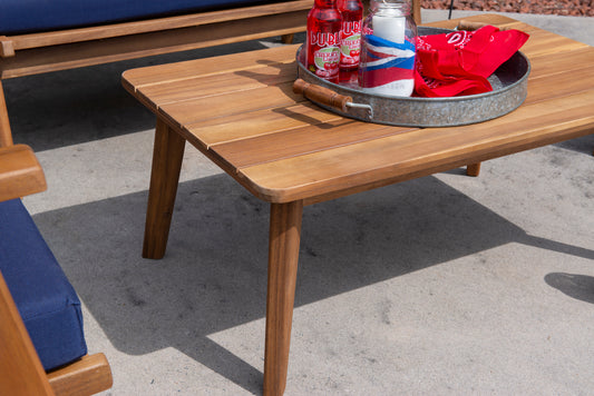 Cosgrove Acacia Wood Outdoor Coffee Table
