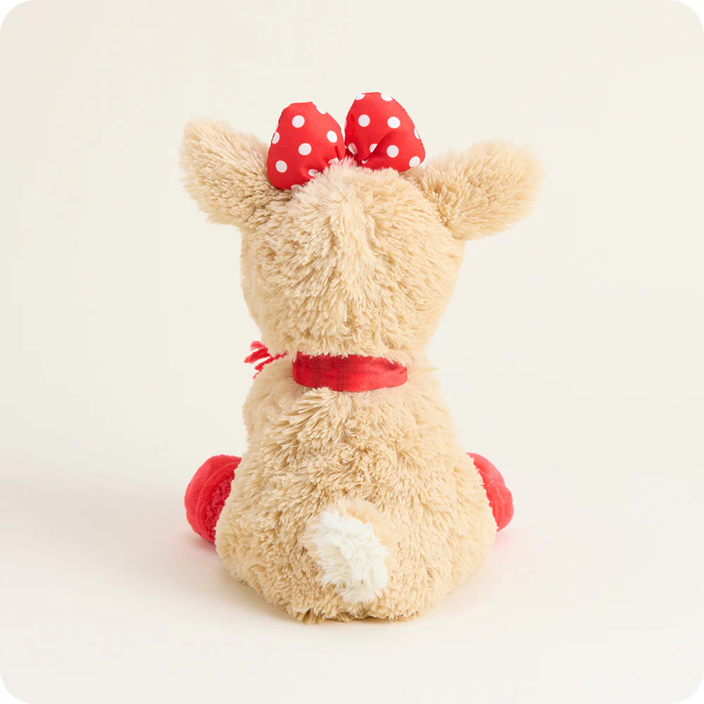 Warmies Holiday Clarice Reindeer with Scarf