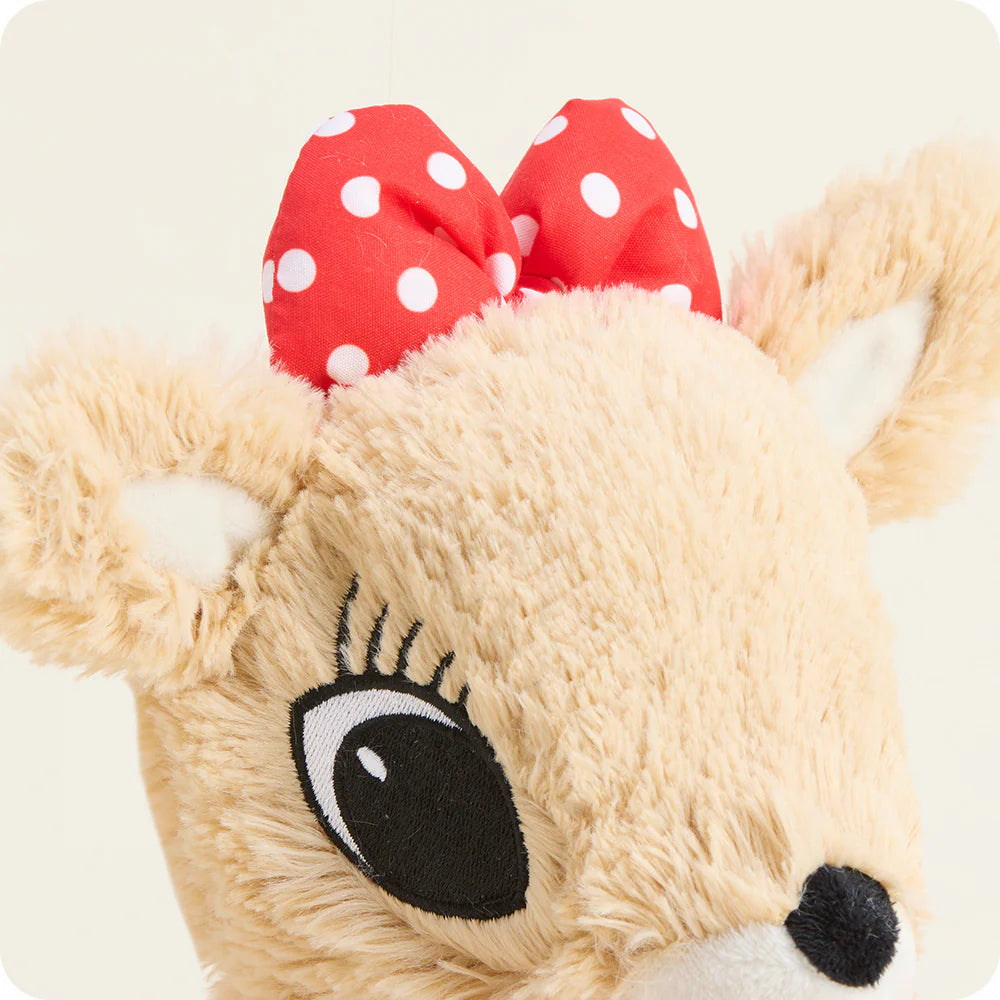 Warmies Holiday Clarice Reindeer with Scarf