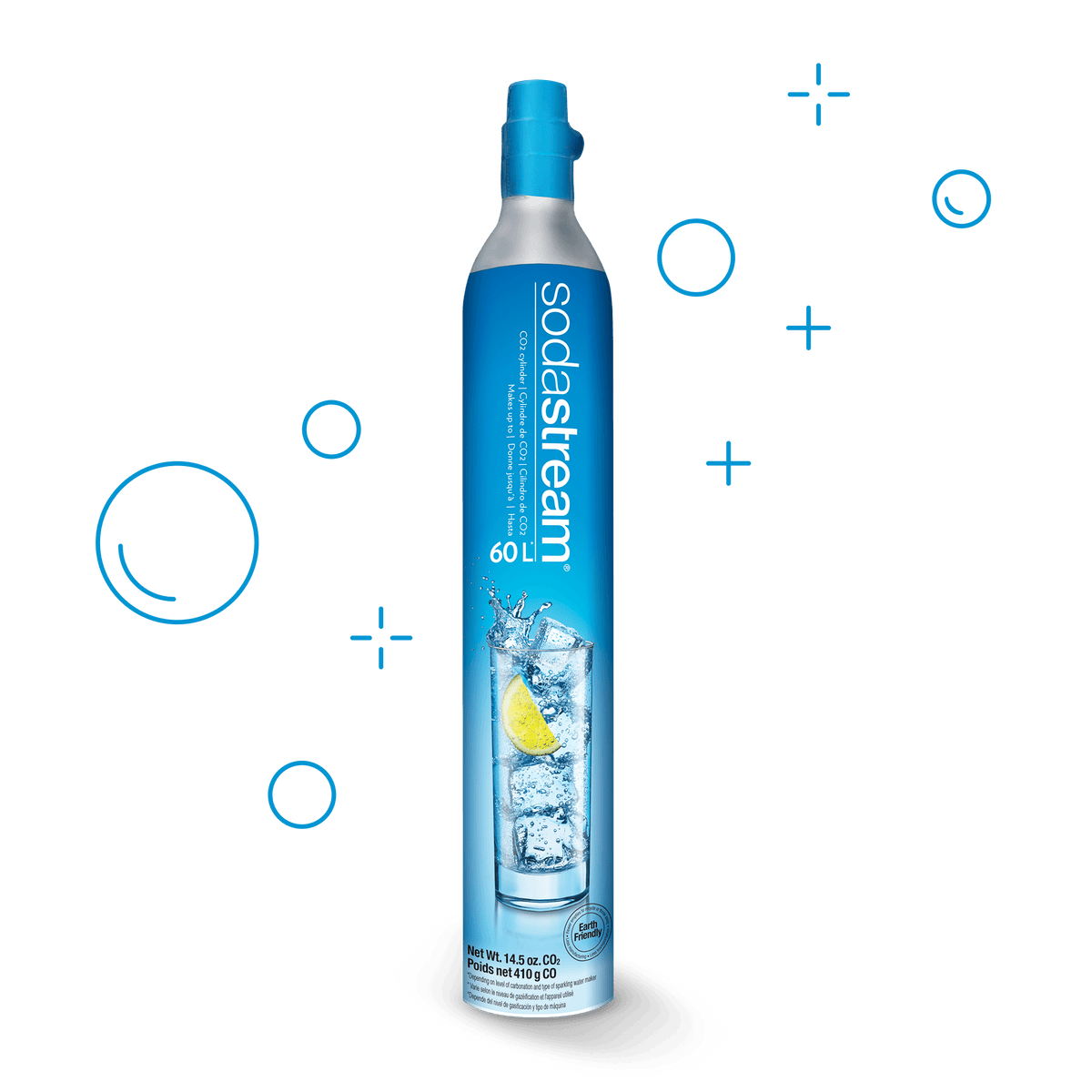 BLUE TOP) SodaStream Co2 Exchange Refill Carbonator 60l – Homeport BLUE TOP) SodaStream Co2 Exchange Refill Carbonator 60l – Homeport
