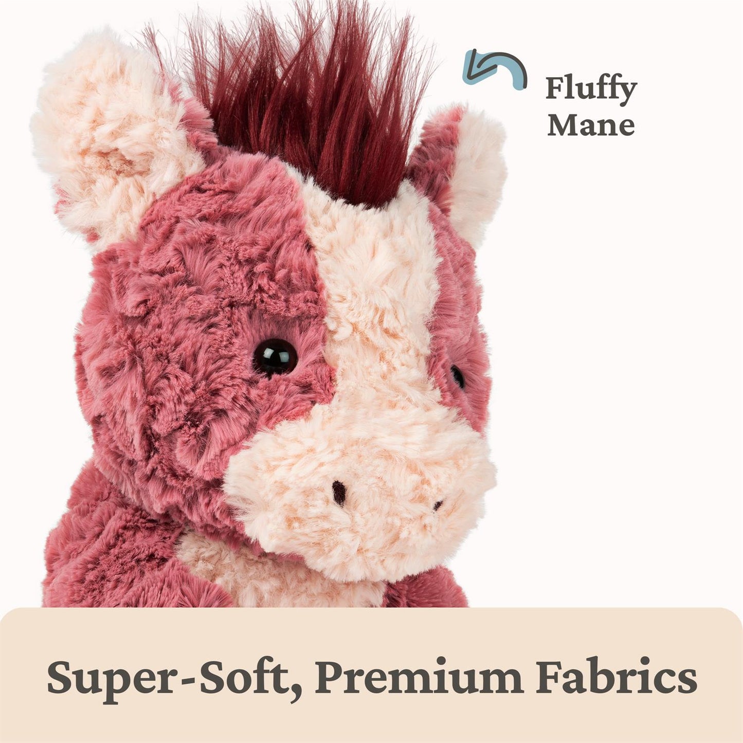 Plush Cozys Horse 10"