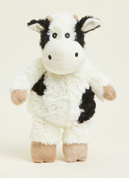 Warmies Cow Sitting Black & White