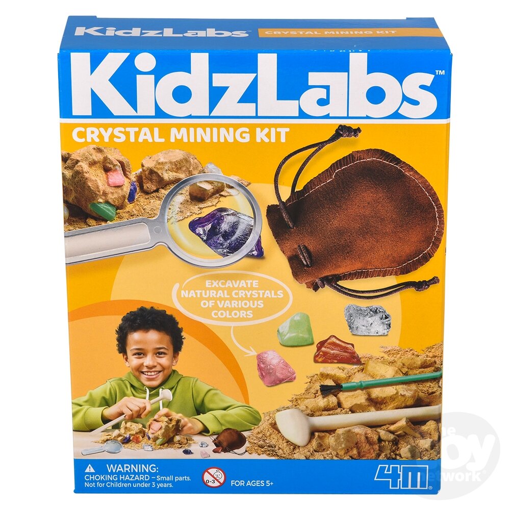 4M Kidzlabs Crystal Mining