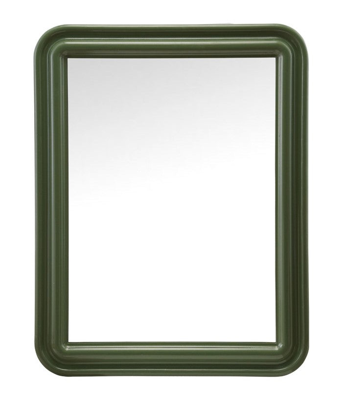 Mirror MDF & Wood Olive Green 28" x 36"