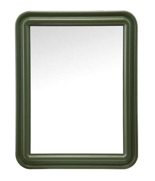 Mirror MDF & Wood Olive Green 28" x 36"