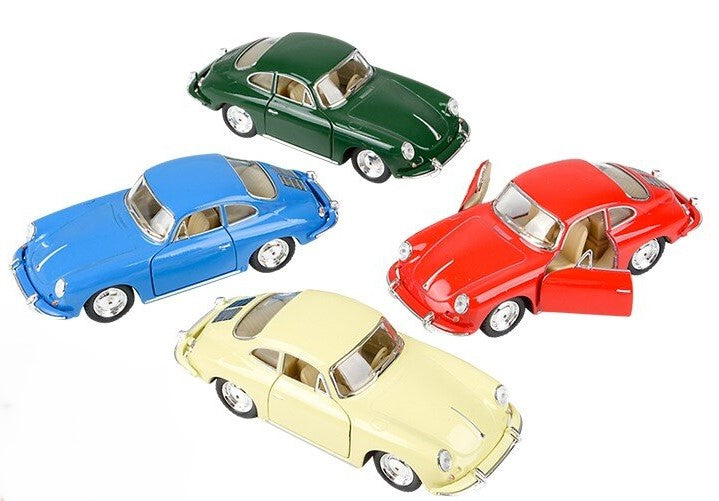 Diecast Pullback Porsche 365 B Carrera II 5"