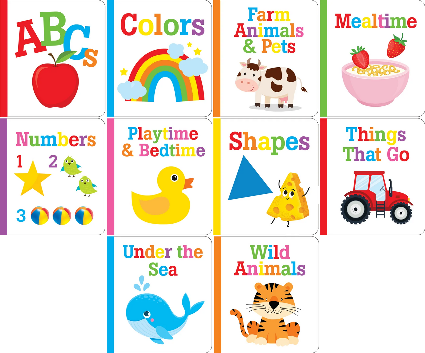 My Little Library Board Books 10 Book Set
