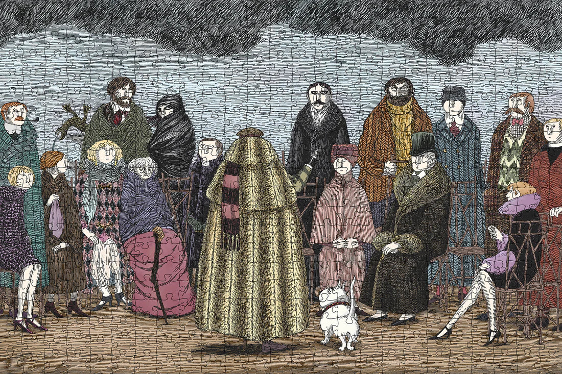 Puzzle 500 Piece - Edward Gorey - The Awdrey-Gore Legacy